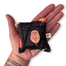 Load image into Gallery viewer, The Punchy Pillow - Halloween Owls in Trees