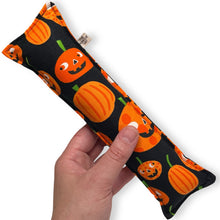 Load image into Gallery viewer, Rattle Catnip Kicker Toy - Bold Jackolanterns