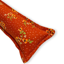 Load image into Gallery viewer, Rattle Catnip Kicker Toy - Vintage Rust Floral