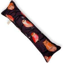 Load image into Gallery viewer, Rattle Catnip Kicker Toy - Halloween Owls in Trees