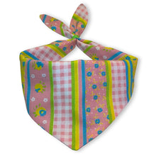 Load image into Gallery viewer, Cat Bandana - Pastel Spring