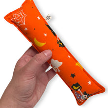 Load image into Gallery viewer, Rattle Catnip Kicker Toy - Bold Vintage Halloween Print