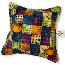 Load image into Gallery viewer, The Punchy Pillow - Vintage Pumpkin Patchwork