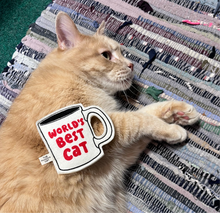 Load image into Gallery viewer, World’s Best Cat Coffee Mug Catnip Toy