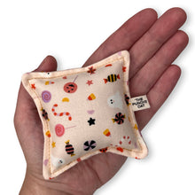 Load image into Gallery viewer, The Punchy Pillow - Halloween Treats and Ghosts on Pink