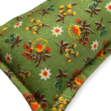 Load image into Gallery viewer, Rattle Catnip Kicker Toy - Sage Green Vintage Floral