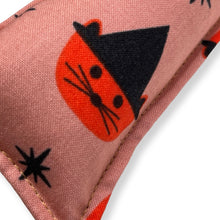 Load image into Gallery viewer, Rattle Catnip Kicker Toy - Orange Witch Cats