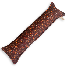Load image into Gallery viewer, Rattle Catnip Kicker Toy - Vintage Brown Floral Print