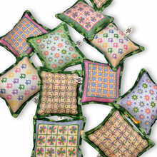 Load image into Gallery viewer, The Punchy Pillow - Vintage Quilt