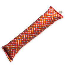 Load image into Gallery viewer, Catnip Kicker Log - Orange Multi Mini Checker