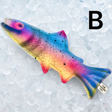 Load image into Gallery viewer, Airbrushed Fish Catnip & Silvervine Toy - STYLE B