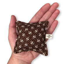 Load image into Gallery viewer, The Punchy Pillow - Vintage Brown Ditzy Floral
