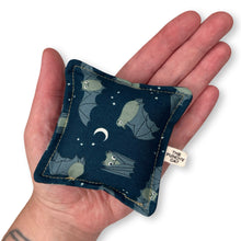 Load image into Gallery viewer, The Punchy Pillow - Teal Bats
