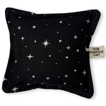 Load image into Gallery viewer, The Punchy Pillow - Celestial on Black

