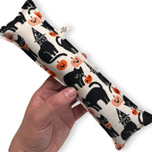 Load image into Gallery viewer, Rattle Catnip Kicker Toy - Glow in The Dark Halloween Cats
