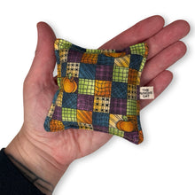 Load image into Gallery viewer, The Punchy Pillow - Vintage Pumpkin Patchwork
