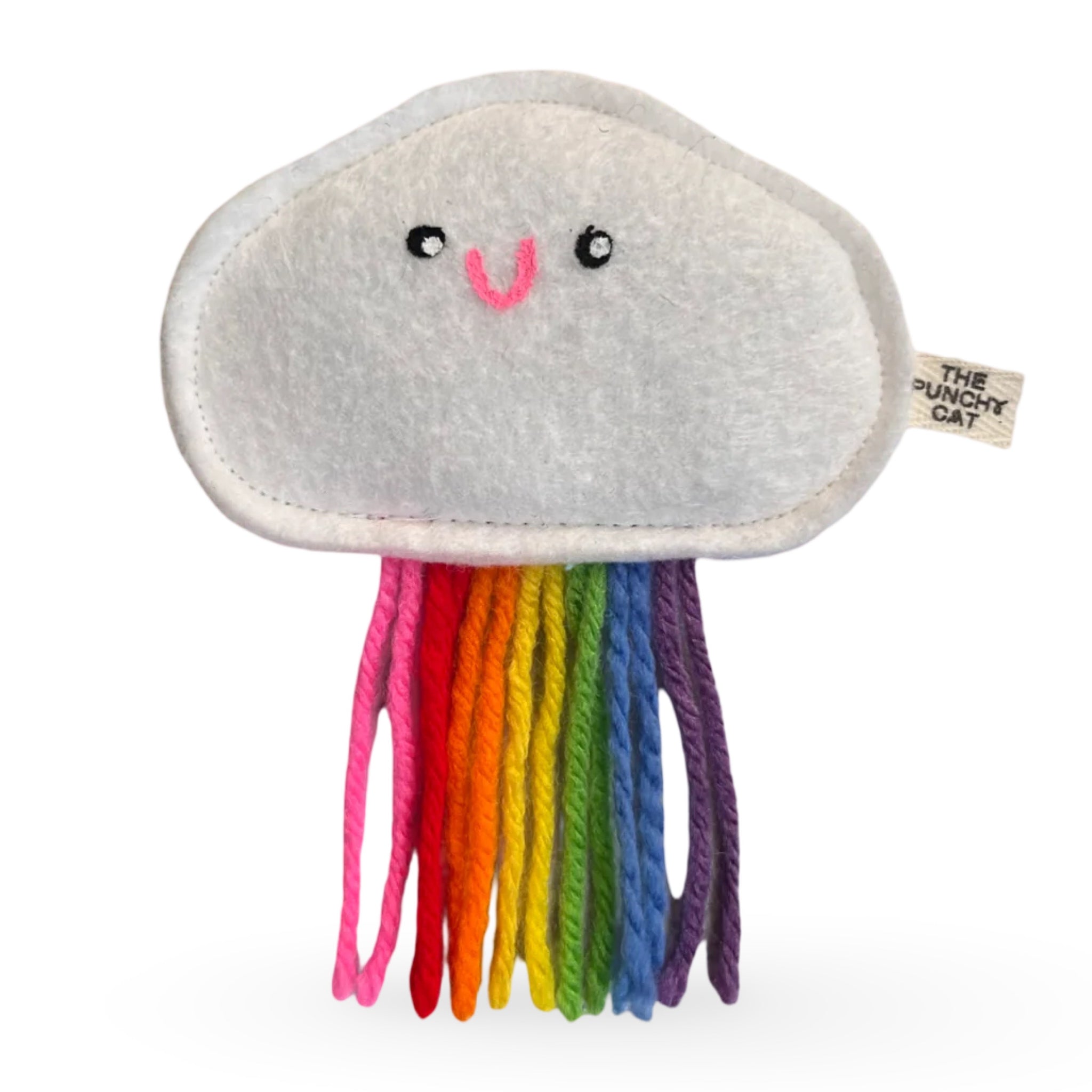 Catnip Rainbow Cloud Toy The Punchy Cat