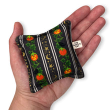 Load image into Gallery viewer, The Punchy Pillow - Pumpkin Patch Metallic on Charcoal
