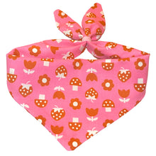 Load image into Gallery viewer, Cat Bandana - Picture Book / Strawbitties / Flamingo by Ruby Star Society
