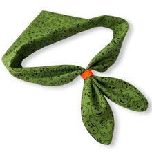 Load image into Gallery viewer, Cat Bandana - Green Pumpkin Toss
