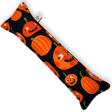 Load image into Gallery viewer, Rattle Catnip Kicker Toy - Bold Jackolanterns
