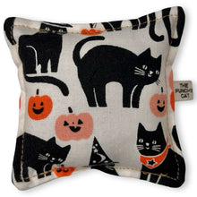 Load image into Gallery viewer, The Punchy Pillow - Glow in The Dark Halloween Cats
