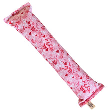 Load image into Gallery viewer, Catnip Kicker Log - Ditzy Pink Floral Hearts
