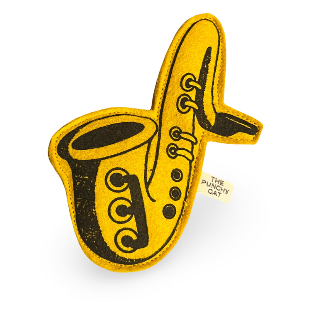 Saxophone Catnip Toy