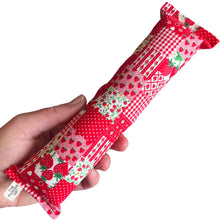 Load image into Gallery viewer, Catnip Kicker Log - Vintage Calico Strawberry
