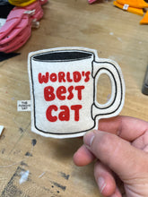 Load image into Gallery viewer, World’s Best Cat Coffee Mug Catnip Toy
