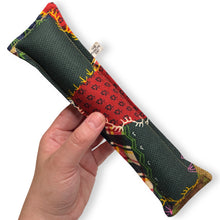Load image into Gallery viewer, Rattle Catnip Kicker Toy - Vintage Patchwork
