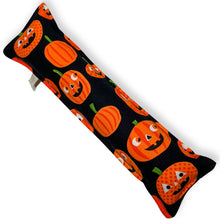Load image into Gallery viewer, Rattle Catnip Kicker Toy - Bold Jackolanterns
