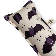 Load image into Gallery viewer, Rattle Catnip Kicker Toy - Bats on Cream
