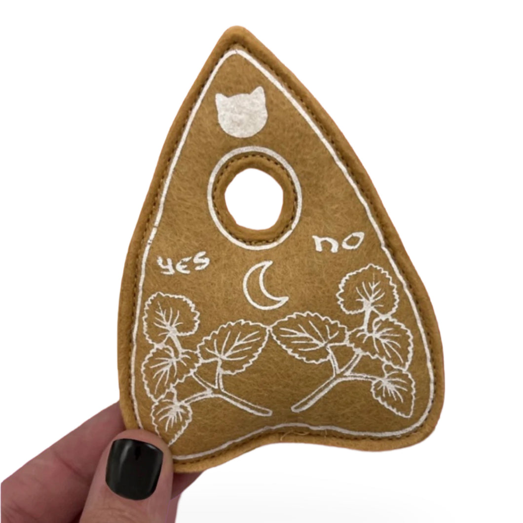 Catnip Planchette Toy - Tan