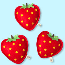Load image into Gallery viewer, Strawberry - Catnip Valentine Toy
