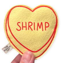 Load image into Gallery viewer, SHRIMP - Catnip Candy Heart Toy

