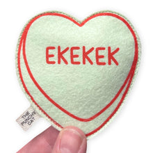 Load image into Gallery viewer, EKEKEK - Catnip Candy Heart Toy
