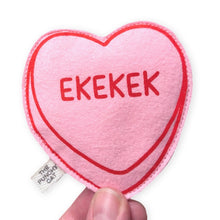 Load image into Gallery viewer, EKEKEK - Catnip Candy Heart Toy
