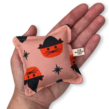 Load image into Gallery viewer, The Punchy Pillow - Orange Cats in Witch Hats
