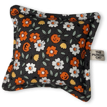 Load image into Gallery viewer, The Punchy Pillow - Charcoal Pumpkin Blossom
