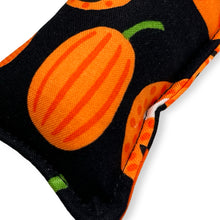 Load image into Gallery viewer, Rattle Catnip Kicker Toy - Bold Jackolanterns
