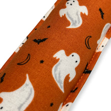 Load image into Gallery viewer, Rattle Catnip Kicker Toy - Ghosts in Witch Hats
