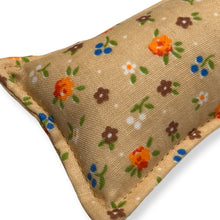 Load image into Gallery viewer, Rattle Catnip Kicker Toy - Vintage Beige Floral
