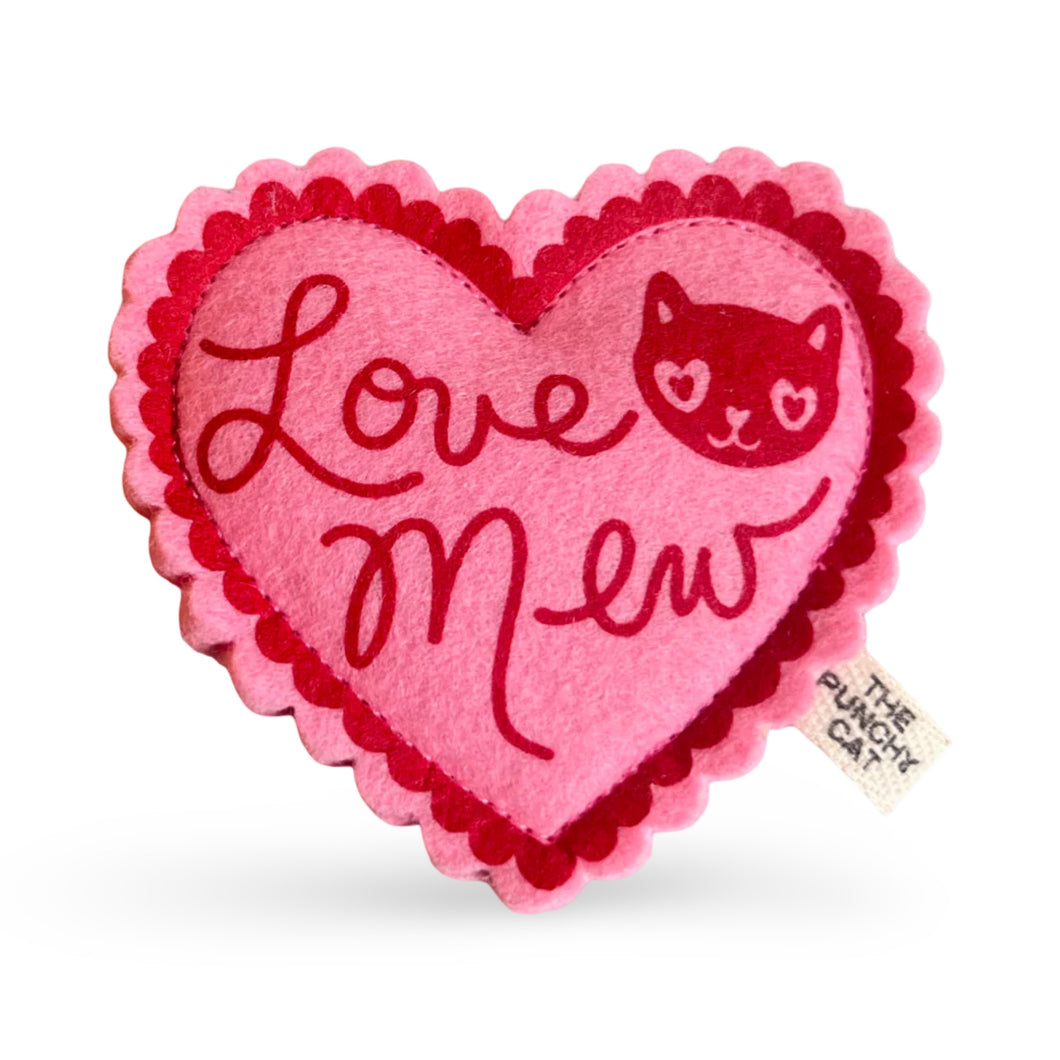 Love Mew - Catnip Valentine Toy