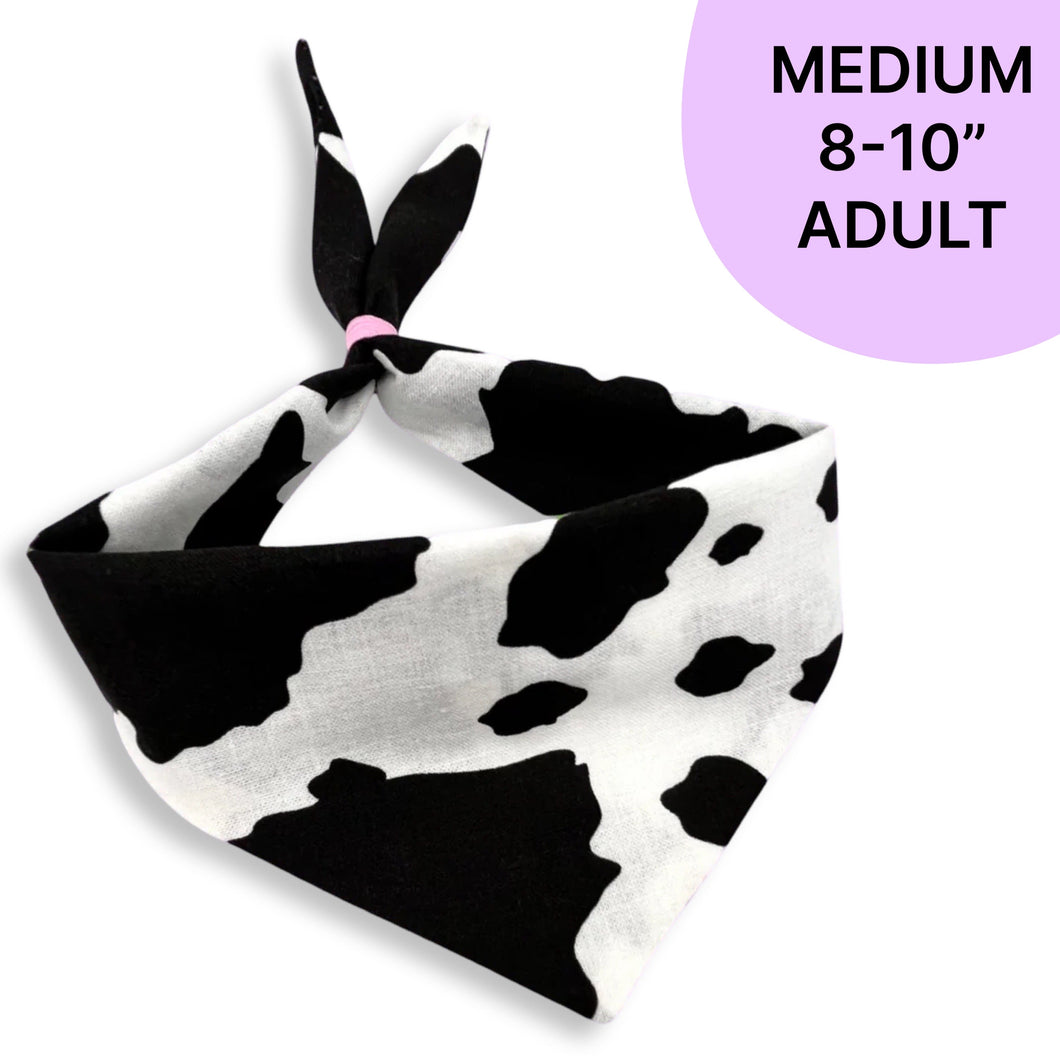 MEDIUM Bandana - Cow