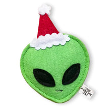 Load image into Gallery viewer, Festive Alien Cat Toy
