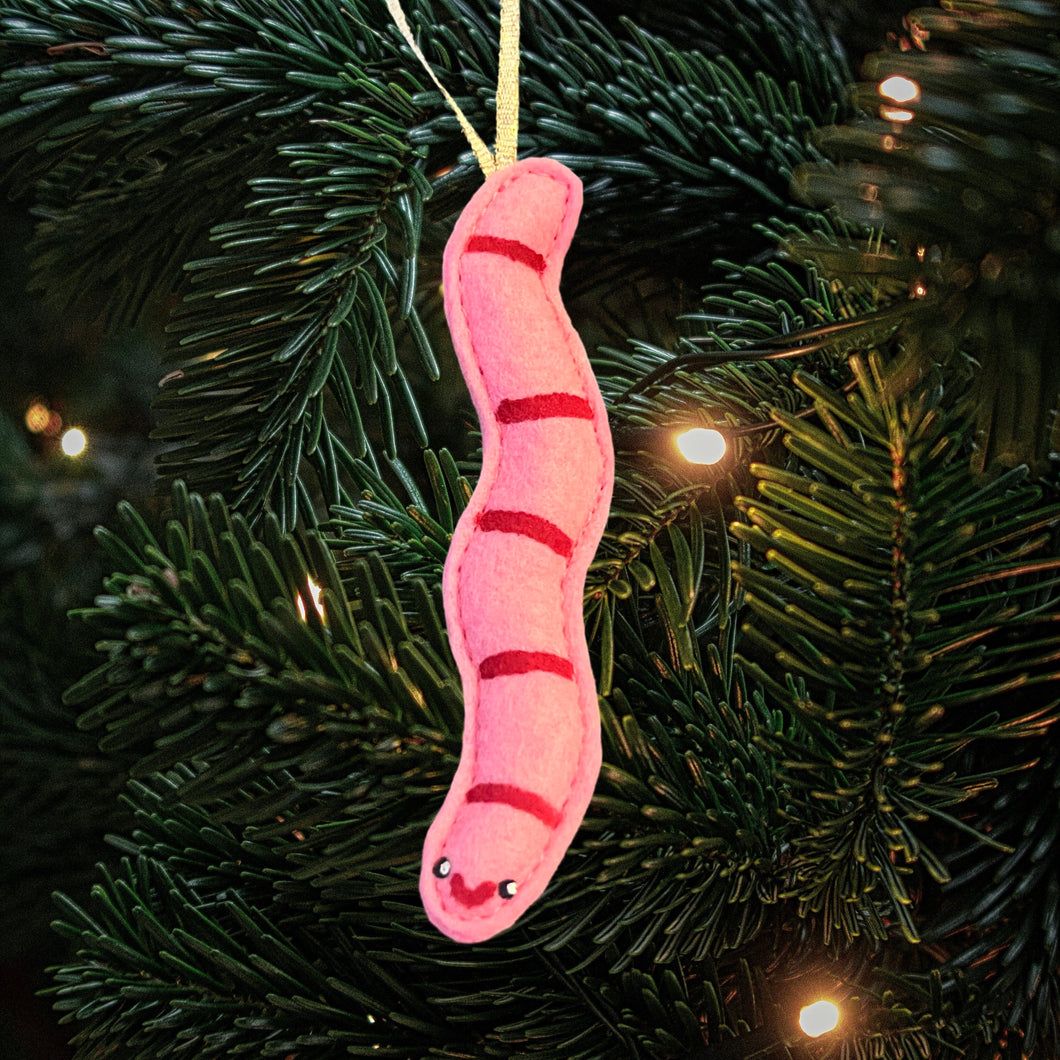 Worm Mini Ornament