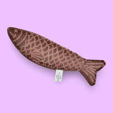 Load image into Gallery viewer, Chocolate Sardine Cat Toy
