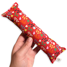 Load image into Gallery viewer, Catnip Kicker Log - Red Tulip Multi Floral
