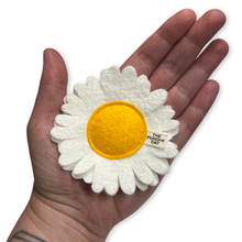 Load image into Gallery viewer, Daisy Cat Toy - Silvervine &amp; Catnip Handmade Felt Toy
